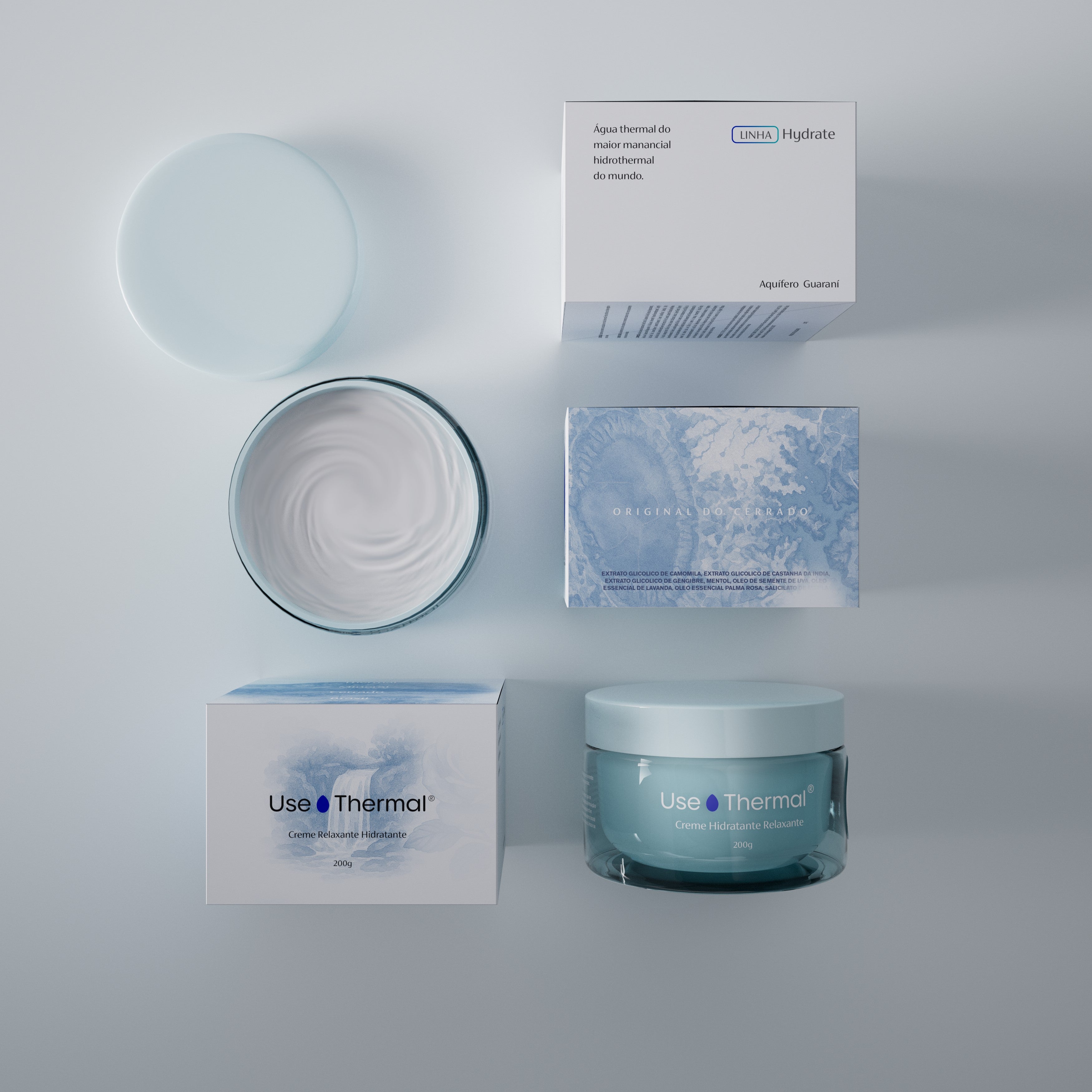 Creme Relaxante Hidratante 200g - Use Thermal